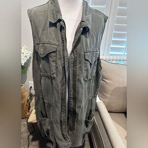 A new day Olive Green Utility Vest